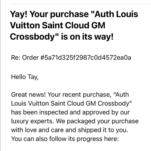 Authentic Louis Vuitton Saint Cloud - Picture 12 of 12